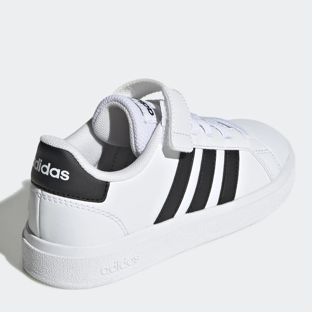 Sneakersy chłopięce adidas GW6521 33 Białe z czarnym (5904862421681) - obraz 3