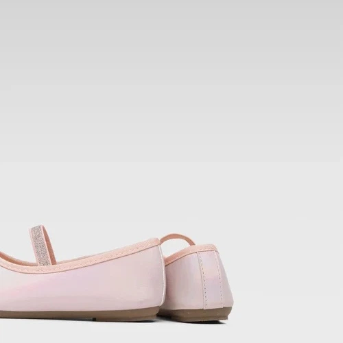 Дитячі балетки для дівчинки Nelli Blu CSS20395-03 28 Світло-рожеві (5904862561585) - зображення 5