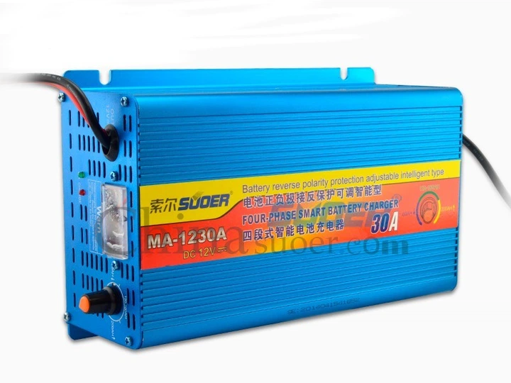 Зарядное устройство для автомобильного аккумулятора 12V 30A (MA-1230AS) - изображение 2