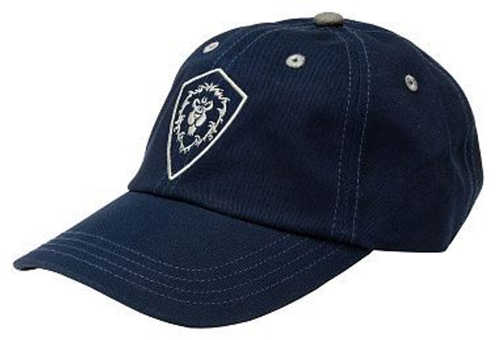 Бейсболка JINX World of Warcraft Alliance Dad Hat Navy 