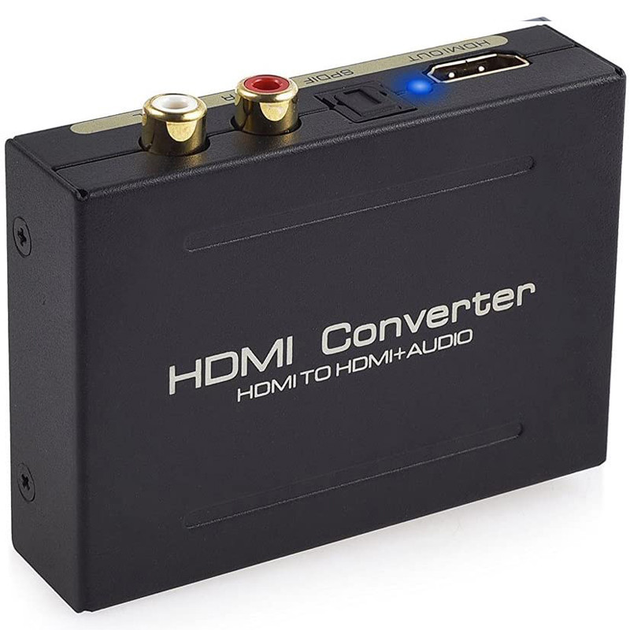 Аудио конвертер U&P Audio Extractor HDMI - HDMI / SPDIF / RCA Black ...