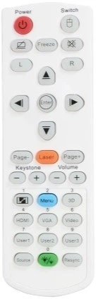 Проектор Optoma ZW403 DLP WXGA 4500ANSI 300 000:1 (E1P1A43WE1Z1) - зображення 7