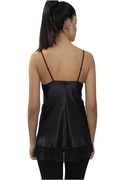 Женские кружевная майка Janira 45255 black 48(XL) Черный - Фото 2 Женские кружевная майка Janira 45255 black 48(XL) Черный - изображение 2
