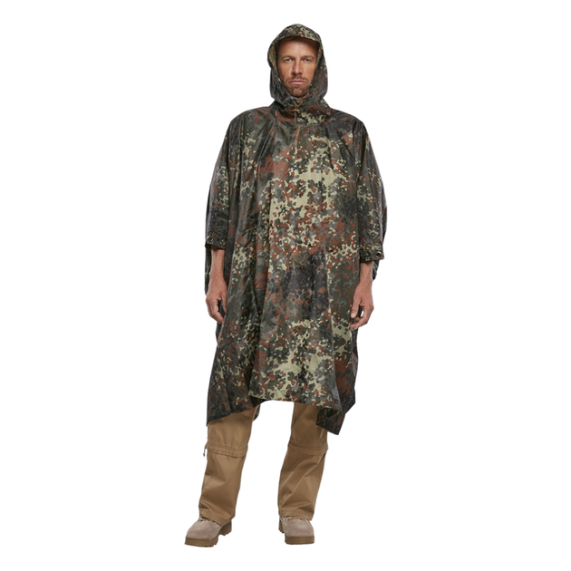 Пончо-сумка, Brandit, Flecktarn, One size - изображение 3