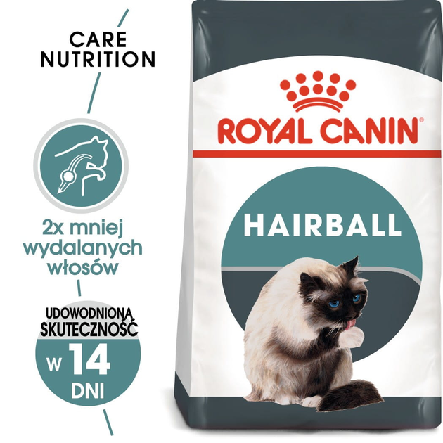 Sucha karma dla kotów Royal Canin Hairball Care 4 kg (3182550721417) (2534040) - obraz 2