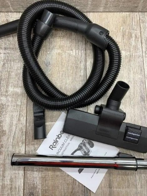 Пилосос контейнерний Rainberg RB 655 колбовий без торбинок HPA фільтр 3,5L 2500W - Фото 5 Пилосос контейнерний Rainberg RB 655 колбовий без торбинок HPA фільтр 3,5L 2500W - изображение 5