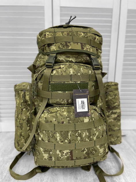 Рюкзак піксель камуфляж 60/70 л тактичний, армійський, військовий. SINGLE SWORD, ml517 - зображення 1