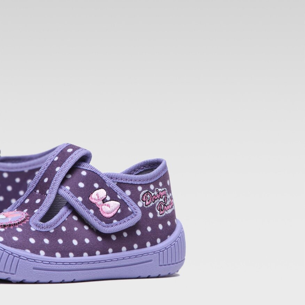 Kapcie dziecięce dla dziewczynki Mickey&Friends SS23-177DSTC 22 Fioletowe (5904862545691) - obraz 3