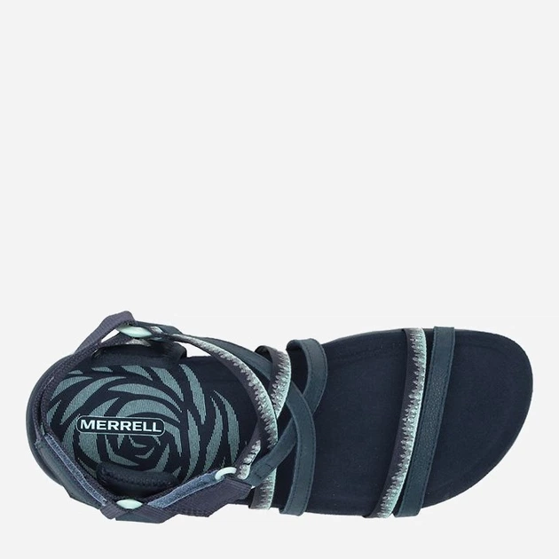 Sandały damskie Merrell Terran 3 Cush Lattice J002718-I 39 (8US) 25 cm Niebieskie (194917151938) - obraz 4