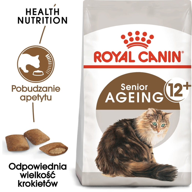 Сухий корм для кішок похилого віку ROYAL CANIN Aging 12+ 400г (3182550786201) (2561004) - зображення 2