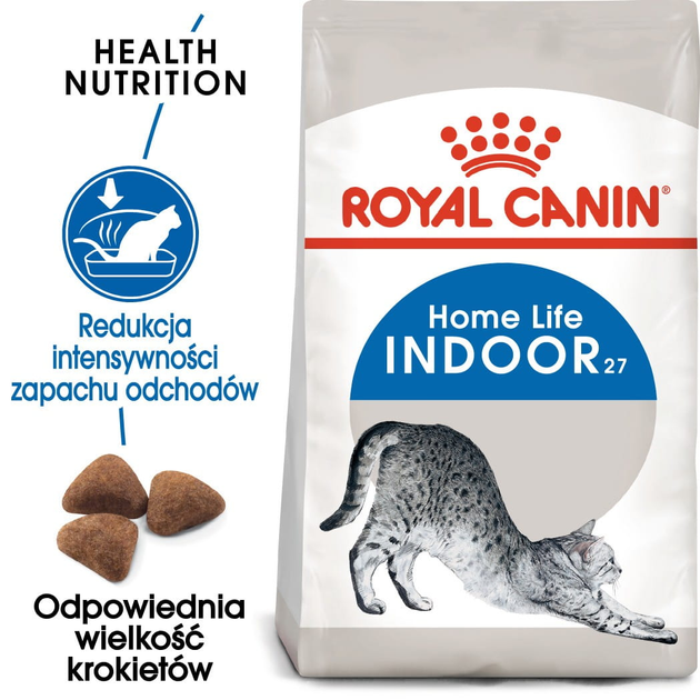 Sucha karma dla kotów Royal Canin Indoor 400 g (3182550704618) (25290049) - obraz 2