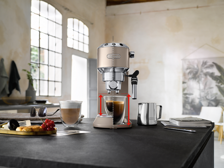 Ekspres do kawy kolbowy Delonghi EC785.BG Dedica MEtallics - obraz 6