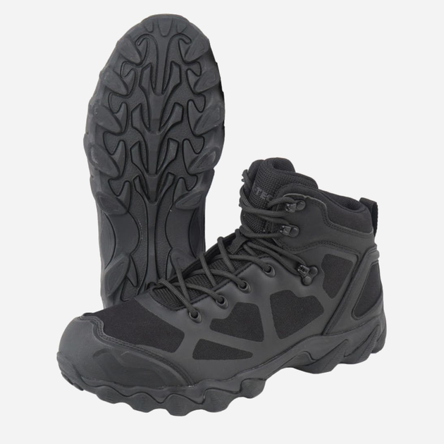 Мужские тактические ботинки с мембраной MIL-TEC Chimera Mid 12818202 44 (11US) 28.5 см Черные (4046872409202) - изображение 2