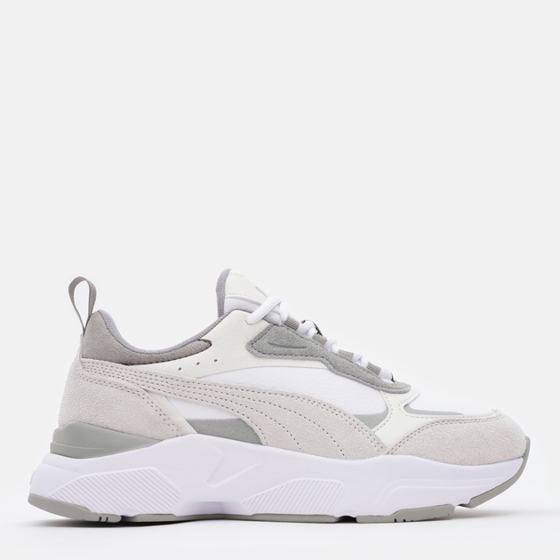 Акція на Жіночі кросівки Puma Cassia Mix 39195902 37 (4UK) 23 см Puma White-Vapor Gray-Flat Light Gray від Rozetka