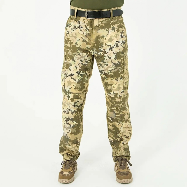 Тактичні армійські штани ЗСУ військові Армійський піксель розмір 52 - зображення 1