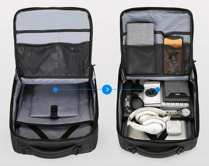 Рюкзак міський Mark Ryden MR 9031Y BK для ноутбука 15,6" USB об'єм 26 л. - Фото 11 Рюкзак міський Mark Ryden MR 9031Y BK для ноутбука 15,6" USB об'єм 26 л. - зображення 11