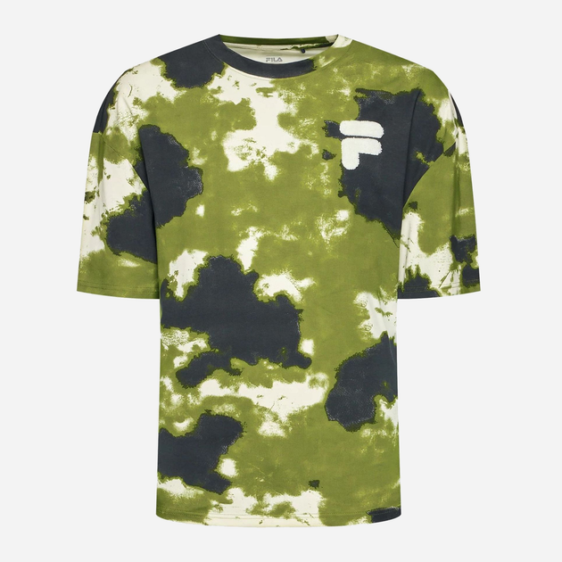 T-shirt męski z nadrukiem Fila FAM0139-63014 S Zielony (4064556305497) - obraz 5
