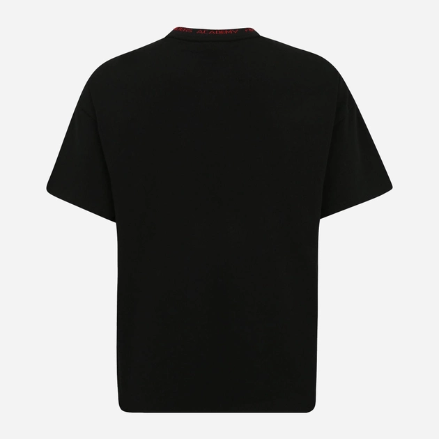 T-shirt męski basic Fila FAM0274-80010 M Czarny (4064556378309) - obraz 2
