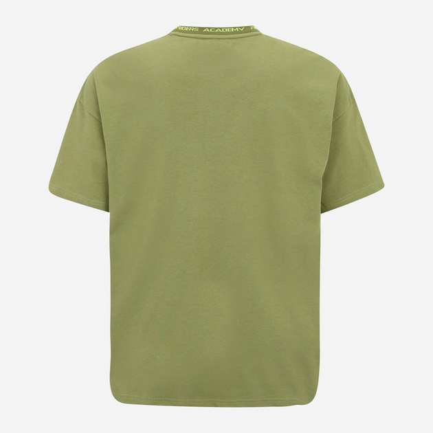 T-shirt męski basic Fila FAM0274-60019 M Zielony (4064556378248) - obraz 2