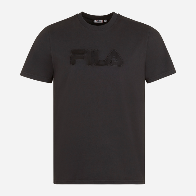 T-shirt męski basic Fila FAM0279-80001 S Czarny (4064556365934) - obraz 6
