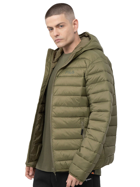 Kurtka Fila FAM0269-60014 M Olive (4064556378606) - obraz 2