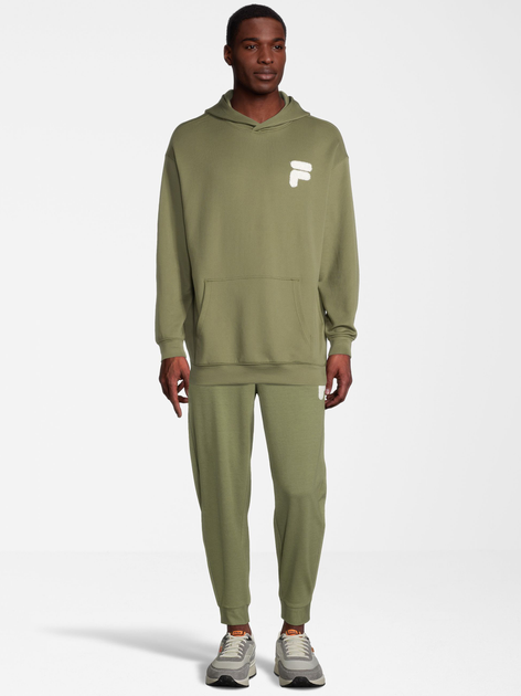 Bluza męska z kapturem kangurka Fila FAM0135-60012 XL Zielona (4064556358066) - obraz 3