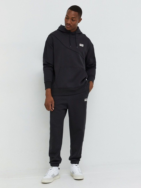 Bluza męska z kapturem Fila FAM0147-80001 XL Czarna (4064556351593) - obraz 3