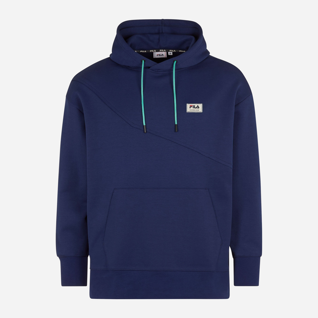 Bluza męska z kapturem Fila FAM0147-50016 S Niebieski (4064556289032) - obraz 5