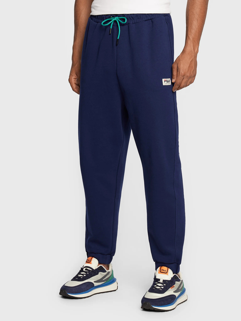 Спортивні штани чоловічі Fila FAM0153-50016 S Сині (4064556289636) - зображення 1