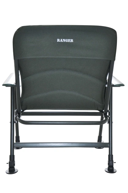 Карпове розкладне крісло Ranger Fisherman RA2223 до 130кг 600D Dark-Green - зображення 9