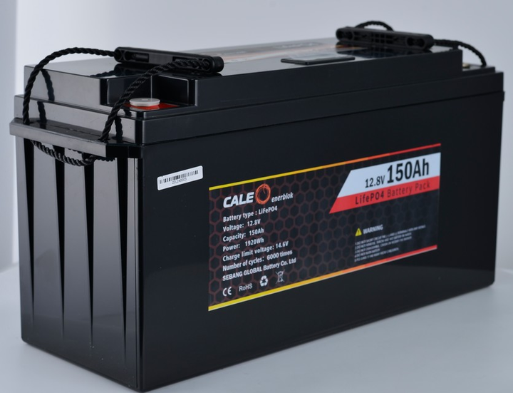 Аккумулятор LifePo4 12.8V 150ah \ Caleo enerblok-Литий Железо Фосфатный LiFePO4 \ battery 150ah \ BMS\ Made in Korea - изображение 1