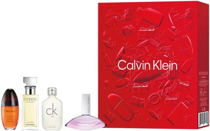Акція на Набір парфумів Calvin Klein 15 мл х 4 шт від Rozetka