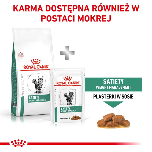 Сухой корм для дорослих кішок Royal Canin Satiety Weight Management Cat 1.5 кг (3182550768474) (39430151) - зображення 10