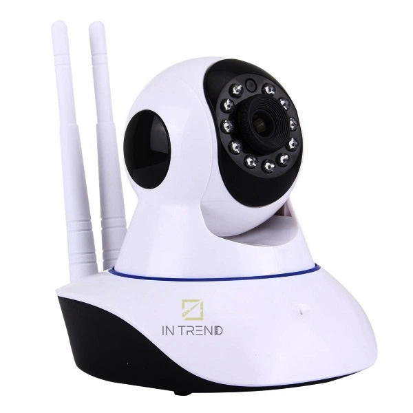 Камера видеонаблюдения WiFi Smart Camera Белая Беспроводная поворотная Видеоняня с инфракрасной подсветкой микрофоном и обратной связью - Фото 5 Камера видеонаблюдения WiFi Smart Camera Белая Беспроводная поворотная Видеоняня с инфракрасной подсветкой микрофоном и обратной связью - изображение 5