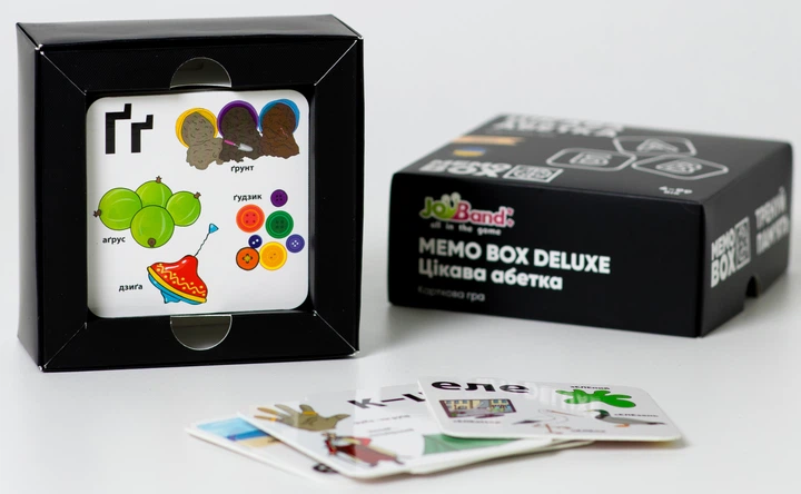 Настільна гра JoyBand MemoBox Delux Цікава абетка (MBD103