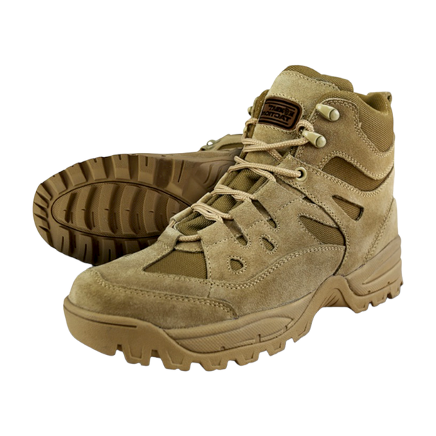 Тактичні черевики Ranger Patrol Boot, Kombat tactical, Coyote, 46 - зображення 1