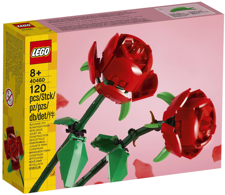 Конструктор Лего Lego Iconic Розы 40460 – игрушки с доставкой от ROZETKA