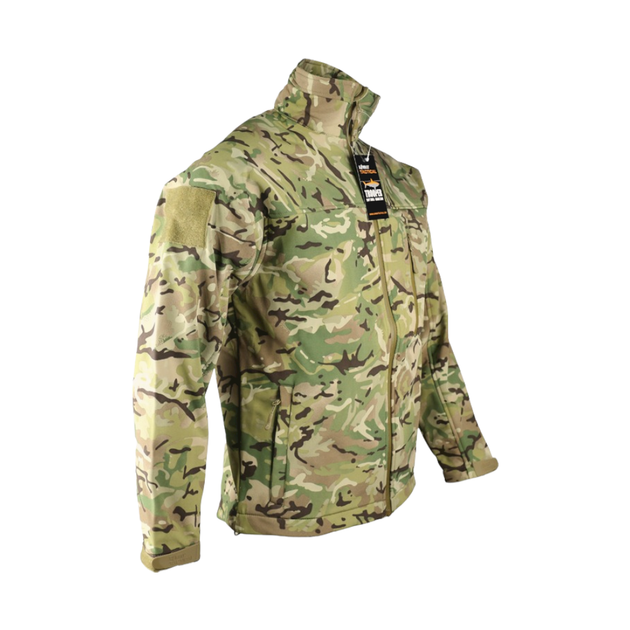 Куртка Soft Shell Trooper, Kombat Tactical, Multicam, L - зображення 2