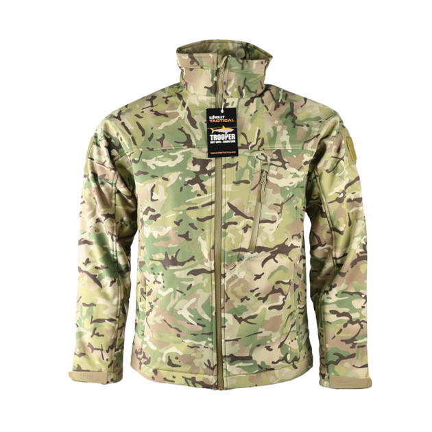Куртка Soft Shell Trooper, Kombat Tactical, Multicam, M - зображення 1