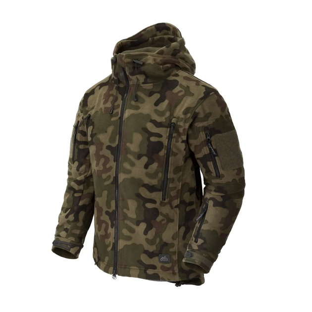 Флисовая куртка PATRIOT, Helikon-Tex, Woodland, L - изображение 1