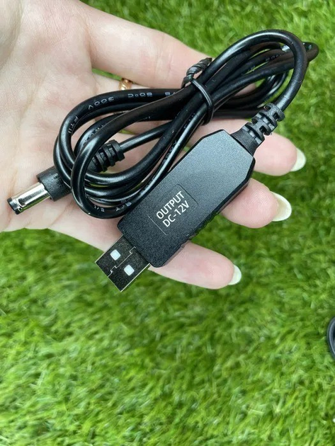 Кабель для роутера – повышающий переходник USB – DC 12V 5.5x2.1mm ...