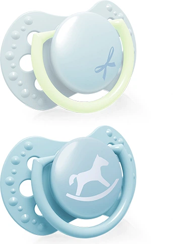 Пустышка Lovi Baby Shower Boy Силиконовая Динамическая от 0 до 2 месяцев 2 шт (22/900boy) - Фото 2 Пустышка Lovi Baby Shower Boy Силиконовая Динамическая от 0 до 2 месяцев 2 шт (22/900boy) - изображение 2