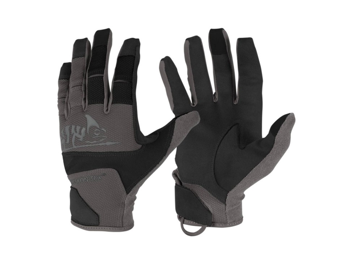 Рукавички тактичні Range Tactical Gloves Helikon-Tex Black/Shadow Grey - зображення 1