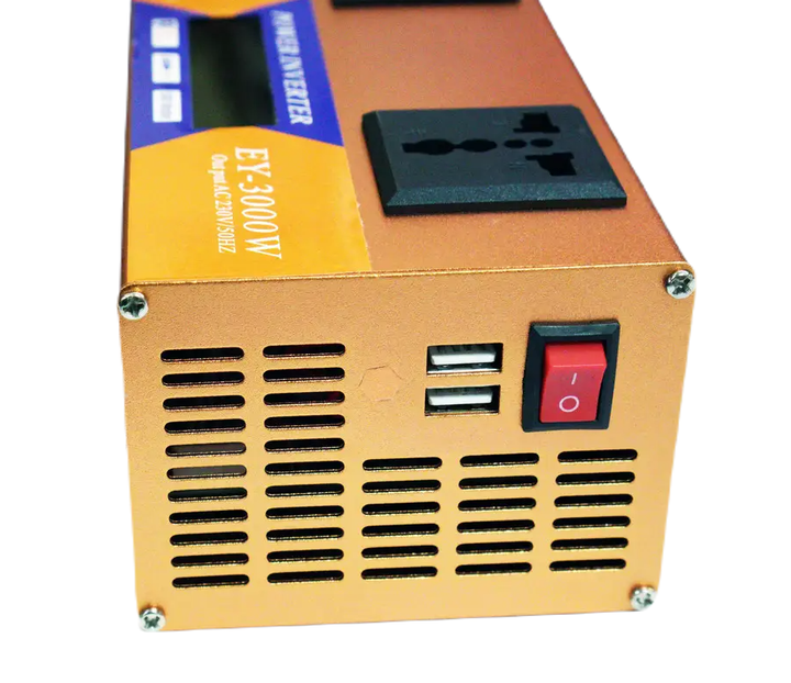 【リュウ 】ENVIORN 3点 Преобразователь напряжения инвертор Eryuan EY-3000W DC/AC 12V-220V