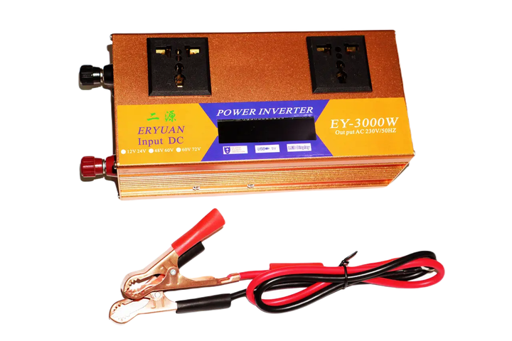 Преобразователь напряжения инвертор Eryuan EY-3000W DC/AC 12V-220V