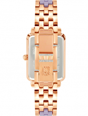 Женские часы Anne Klein AK/3668LVRG Розовое золото\Сирень - изображение 2