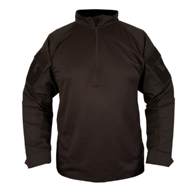 Рубашка боевая Ubacs Tactical Fleece, Kombat Tactical, Black, S - изображение 1