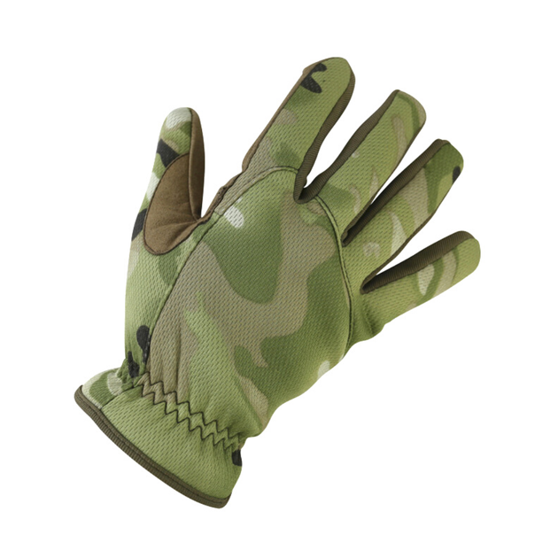 Тактичні рукавички, Delta, Kombat Tactical, Multicam, S - зображення 1