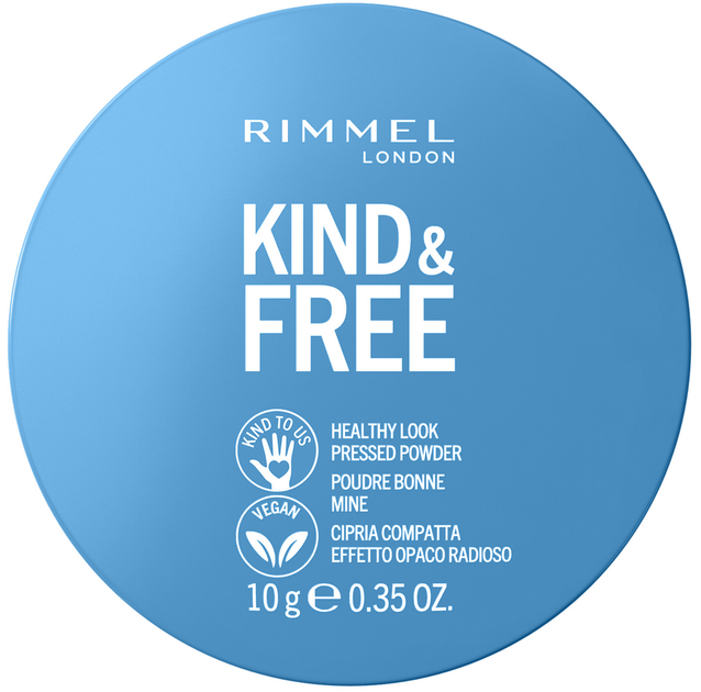 Акція на Пудра компактна Rimmel Kind & Free Transculent 10 г від Rozetka