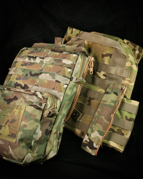 Рюкзак на бойовий вихід тактичний на плитоноску Strop 30 л green (mal-1) - зображення 2